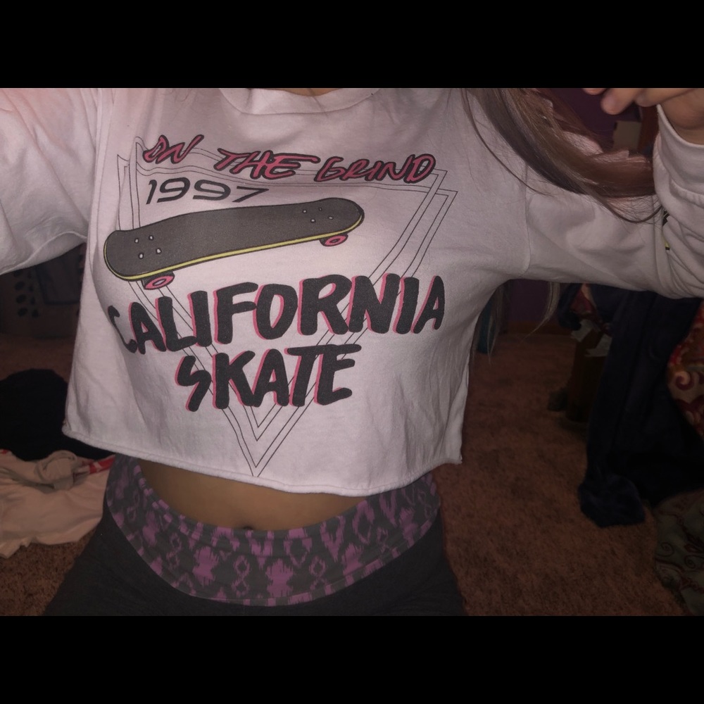 crop long sleeve